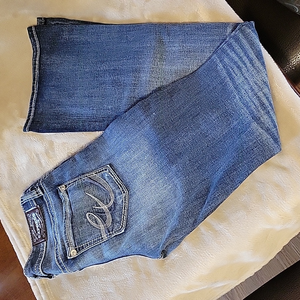 Express Stella Low Rise Bootcut Jeans